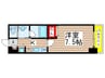 BPRレジデンス船橋 1Kの間取り