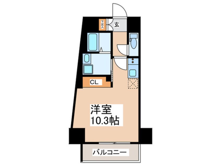 間取図 イマーレ富久町