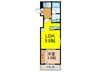 仮）Le　Ciel　Kamisyakujii 1LDKの間取り