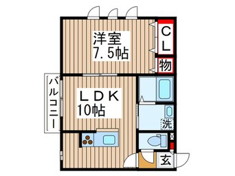 間取図 オランジュ・Ｍ.Ｓ.Ｈ