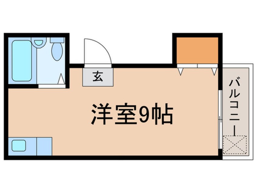 間取図 メゾン・ド・バルセル(411)