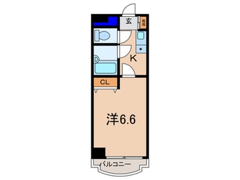 間取図 コスモリード溝の口