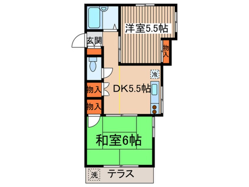 間取図 プロシード府中