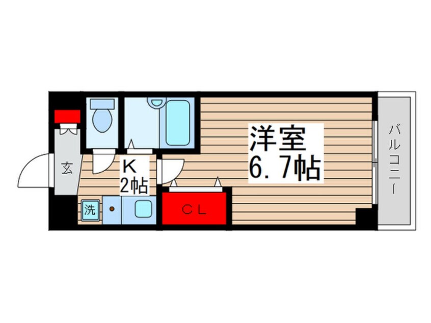 間取図 グランメゾンアフィネス