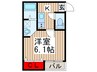 ヴィラート上尾春日 1Kの間取り