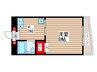 プリティマンション 1Kの間取り