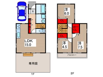 間取図 ドマーニ　C