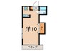 コ－ポＫ 1Rの間取り