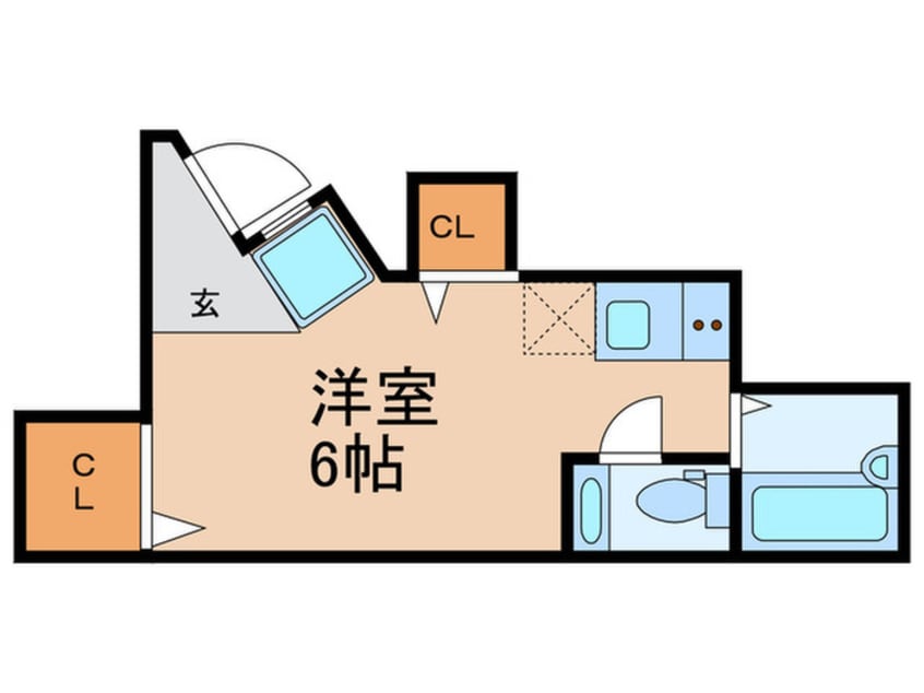 間取図 ザ・クラス代々木上原