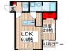 仮)KEIAIRESIDENCE北上尾Ⅱ 1LDKの間取り
