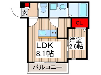 間取図 仮)KEIAIRESIDENCE北上尾Ⅱ