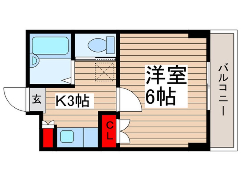 間取図 グランメゾン習志野