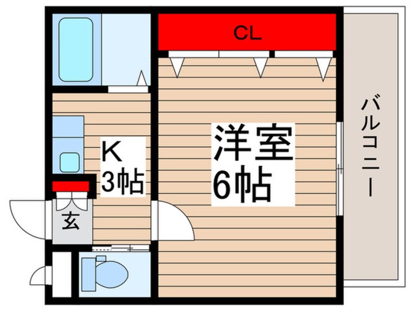 間取図 グランメゾン習志野