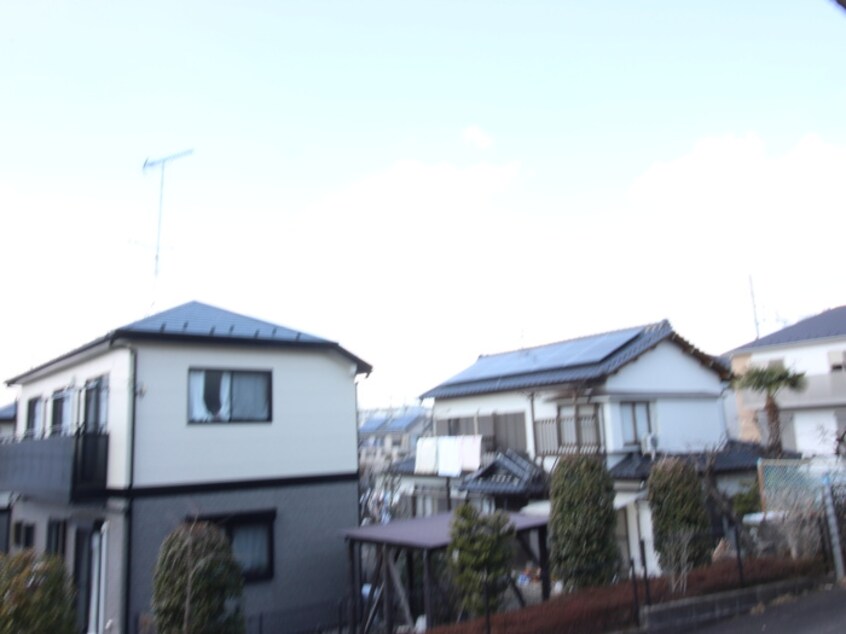 室内からの展望 ロバリア古淵