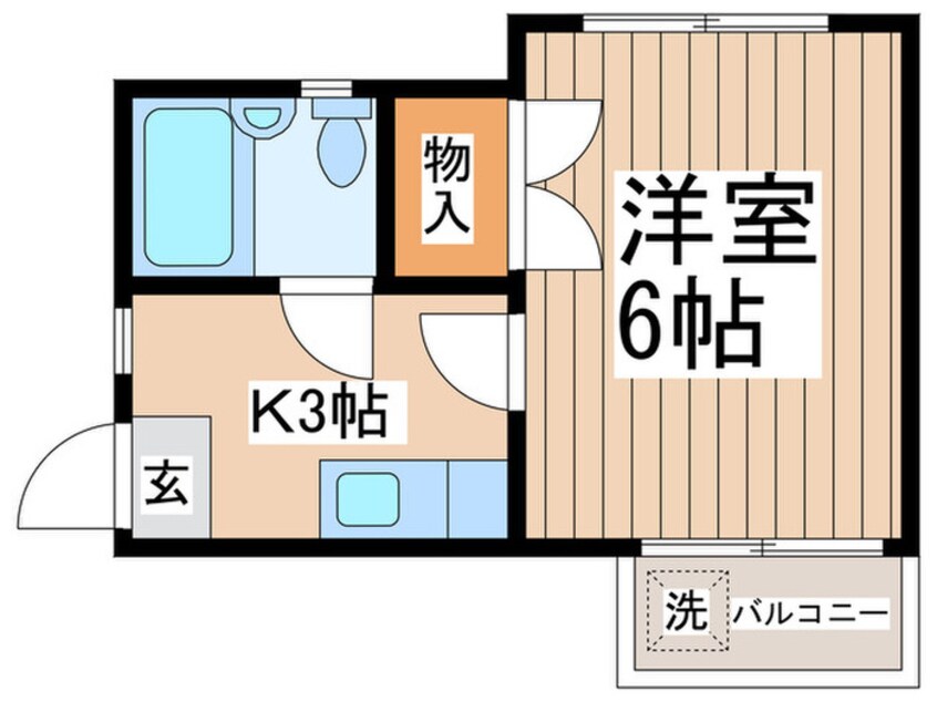 間取図 グリ－ンハイム大竹