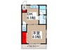 ＶＩＬＬＡ  Ｈ０ＲＡＩ  Ｂ棟 1DKの間取り