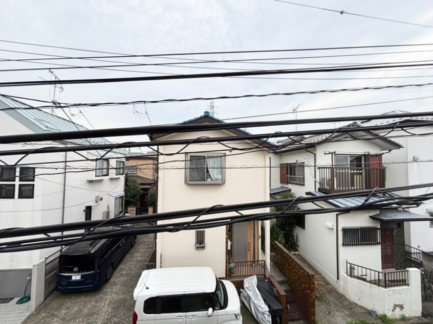 室内からの展望 コーポアップル