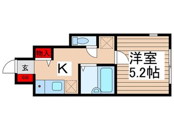 間取図 ホ－ムズ千住
