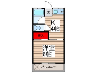 間取図 みゆきハイツ