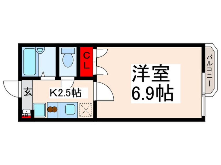 間取図 エスト－ルⅢ