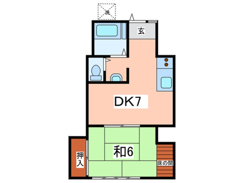 間取図 ハウス６３