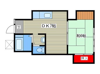 間取図 ハウス６３