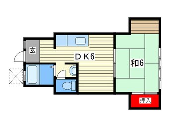 間取図 ハウス６３