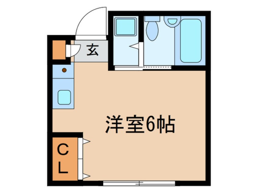 間取図 チェリー自由が丘