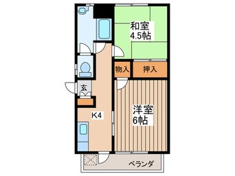 間取図 サンフォレスト