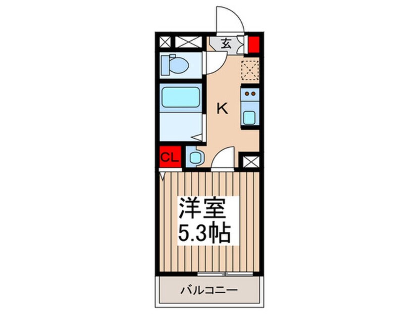 間取図 グレイシア草加瀬崎