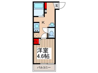 間取図 グレイシア草加瀬崎