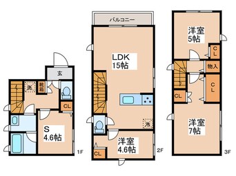 間取図 Kolet千川＃12