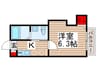 ドムス六実 1Kの間取り