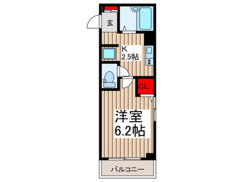 間取図 ＧＲＥＥＮ　ＳＱＵＡＲＥ志木