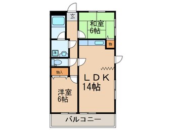 間取図 アパ－トメントカヤ田園調布