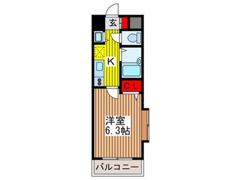 間取図 アクシーズタワー川口栄町Ⅰ