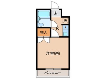 間取図 こすぎ小机ハイツ