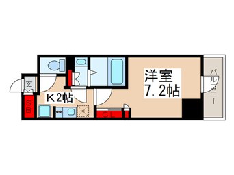 間取図 ﾚｼﾞﾃﾞｨｱ新御徒町Ⅱ