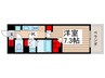 ﾚｼﾞﾃﾞｨｱ新御徒町Ⅱ 1Kの間取り