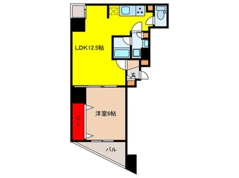 間取図 ﾌﾞﾗｲｽﾞ東日本橋(1101)