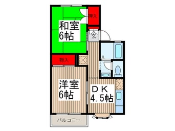 間取図 ハイツベルク