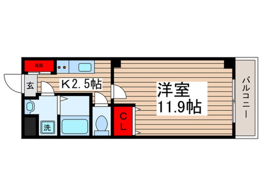 間取図 カーサノザキⅦ