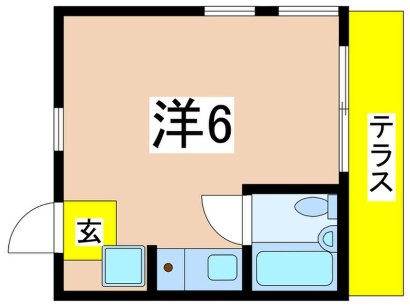 間取図 サバ－ブ二俣川