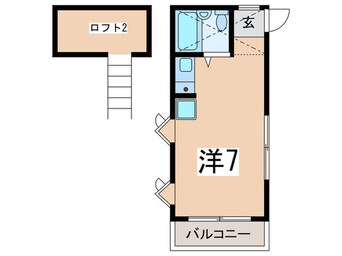 間取図 サバ－ブ二俣川
