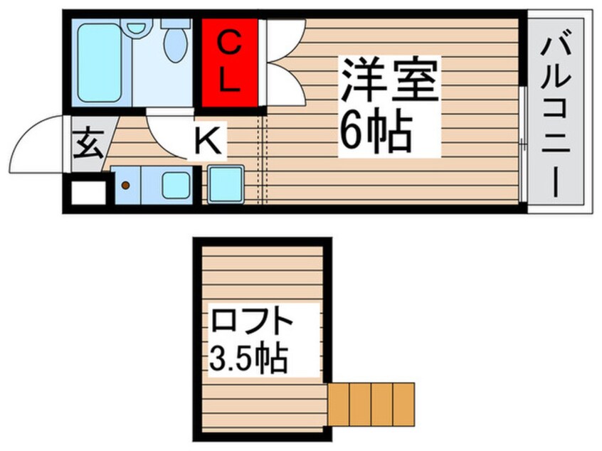 間取図 シャルム２