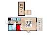 シャルム２ 1Kの間取り