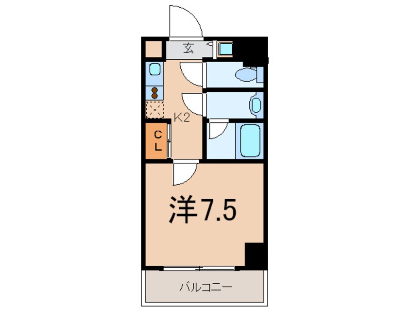 間取図 ルーブル三田