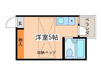 間取図 シャトル・ハイムⅠ