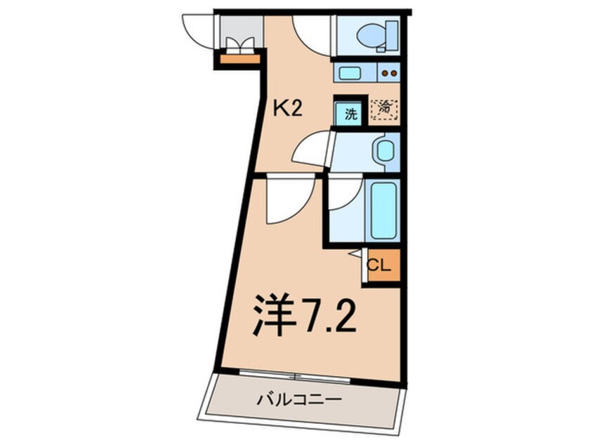 間取図 ガリシア上目黒(103)