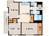 サニ－マンション第２ 3LDKの間取り